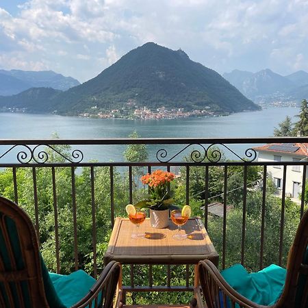 Appartamento Lake View Di Villa Giuliana スルツァーノ エクステリア 写真